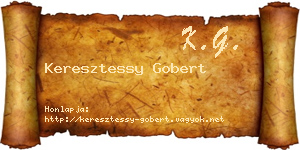 Keresztessy Gobert névjegykártya